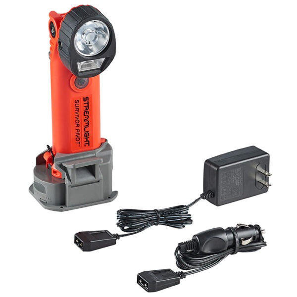 STREAMLIGHT Streamlight 91830 Survivor Pivot Flashlight 325/80 Lumens (90 Degree Pivot)