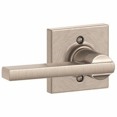 SCHLAGE Schlage Lock Co F170LAT619COL Dummy Lever Satin Nickel