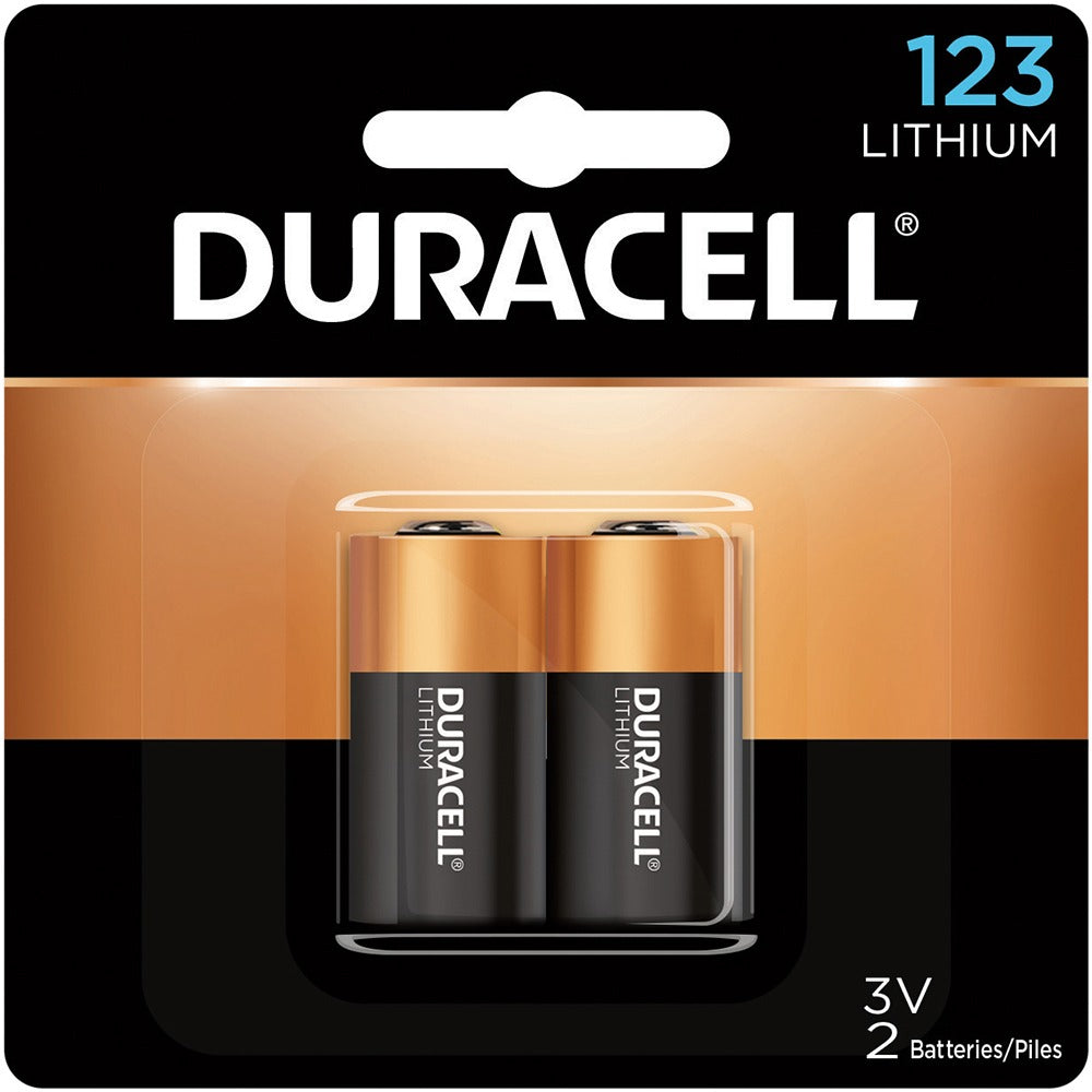 DURACELL Duracell 123A Lithium Photo Battery 3V 2 Pack
