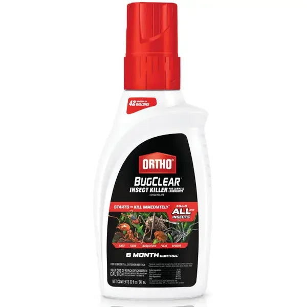 ORTHO Ortho 0448705 BugClear Insect Killer for Lawns and Landscapes Concentrate (32 oz)
