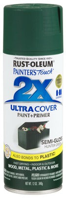 RUST-OLEUM Rust-oleum 249853 Spray Paint Semi-gloss Hunter Green 12 Oz