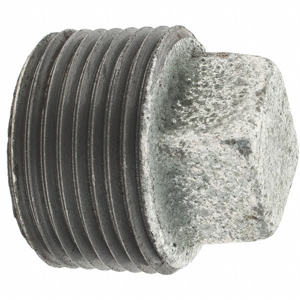 VALUE COLLECTION Value Collection 13124D Malleable Iron Square Plug 1 Inch