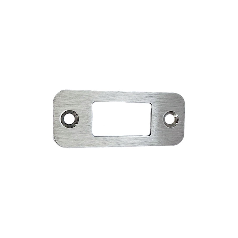 EMTEK Emtek 83224US15 Radius Deadbolt Strike Satin Nickel