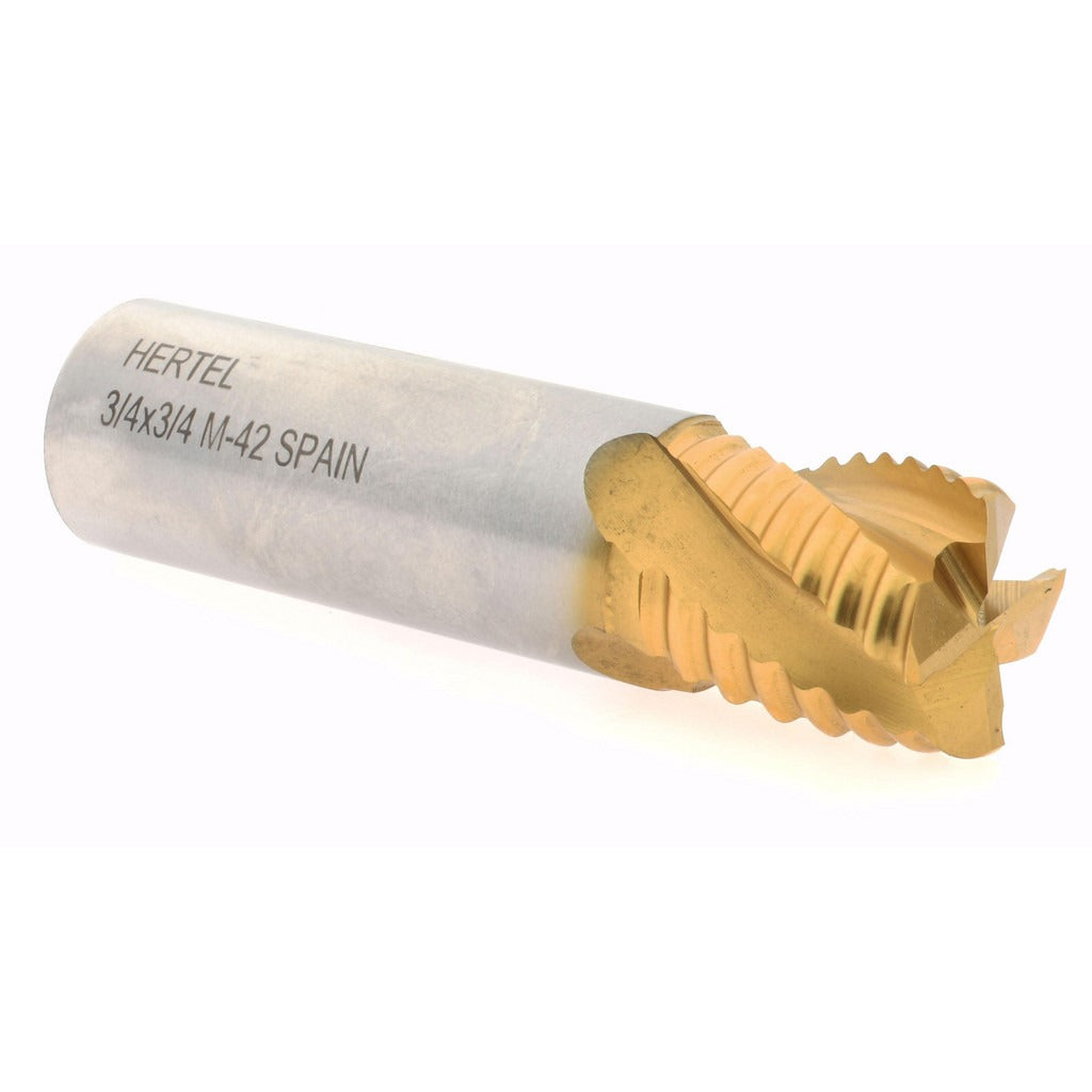 HERTEL Hertel 06822241 Roughing End Mill 3/4 in 4 Flute Cobalt