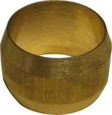 Parker 61F-04 Brass Hex Type Compression Nut 1/4