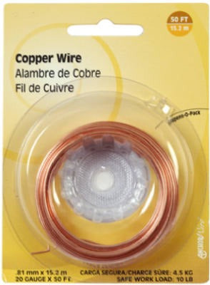 HILLMAN Hillman Fasteners 123129 Copper Wire 22 Gauge 75 Ft