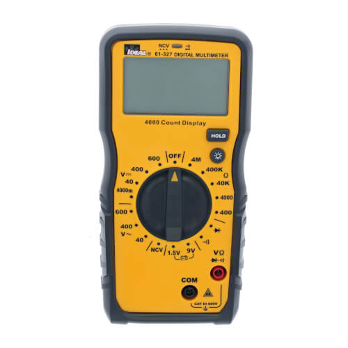 Ideal 61-327 600V Manual Range Digital Multimeter