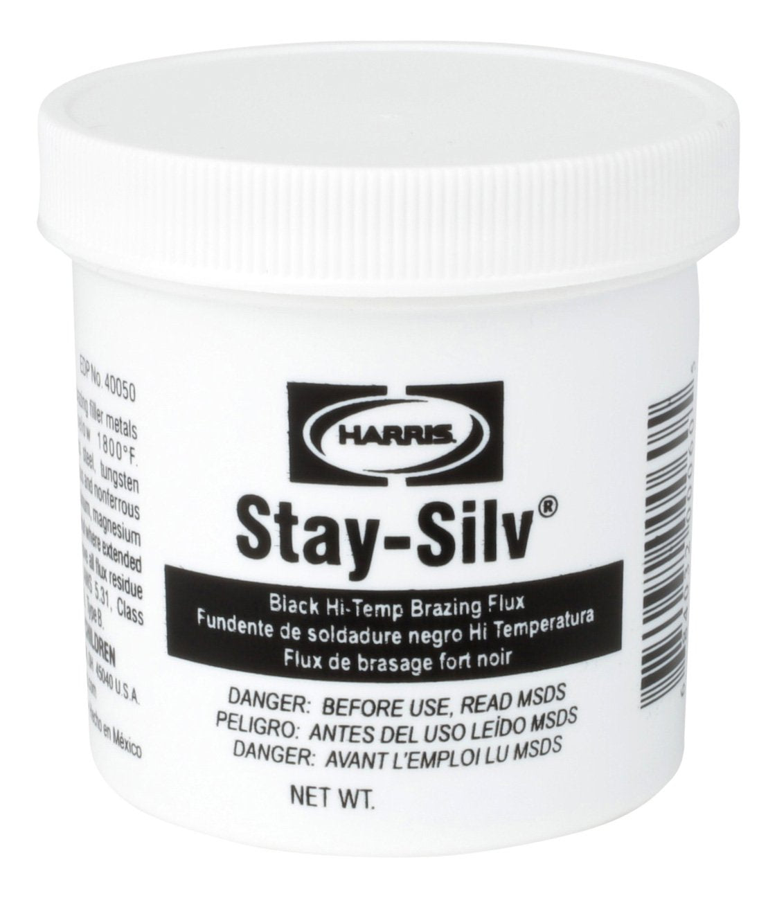 Harris SSBF5 Stay Silv Brazing Flux 5 lb Jar Black