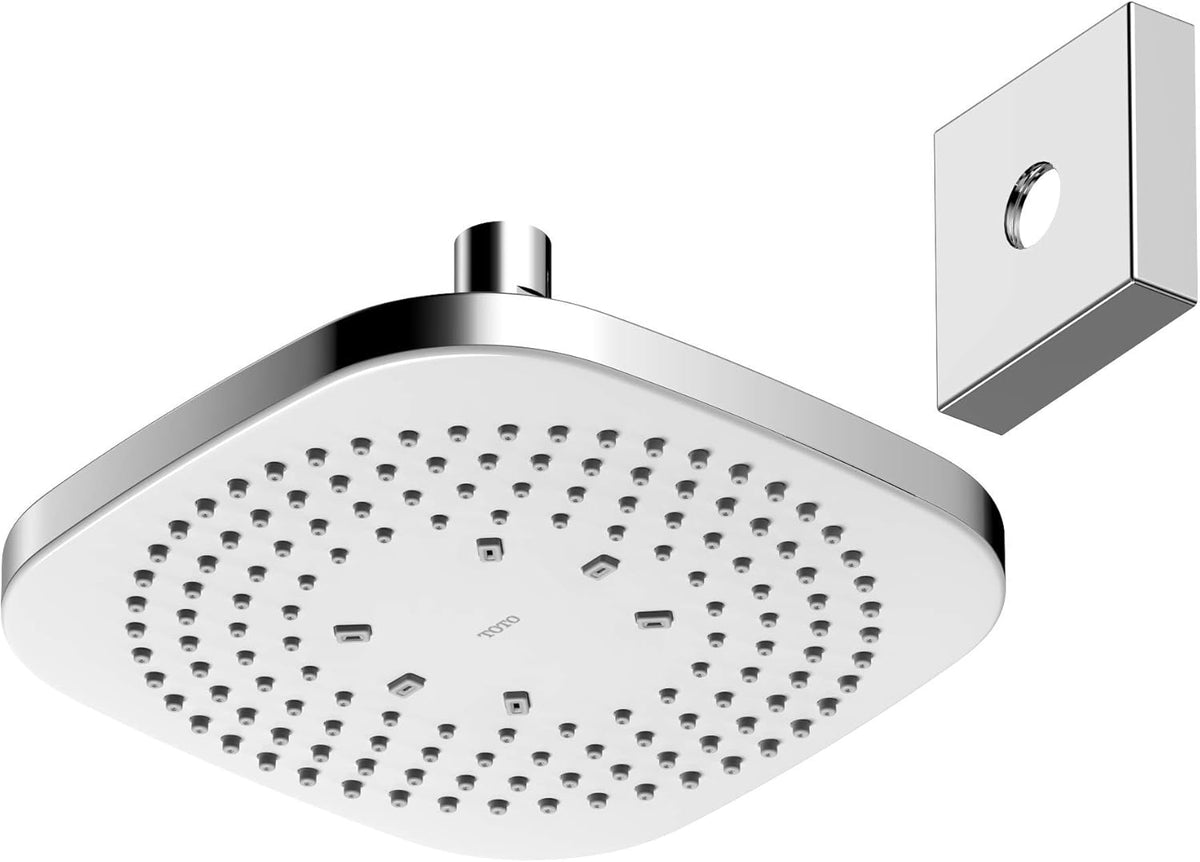 TOTO TBW02003U1#CP G Series Square Single Spray Showerheads Polished Chrome