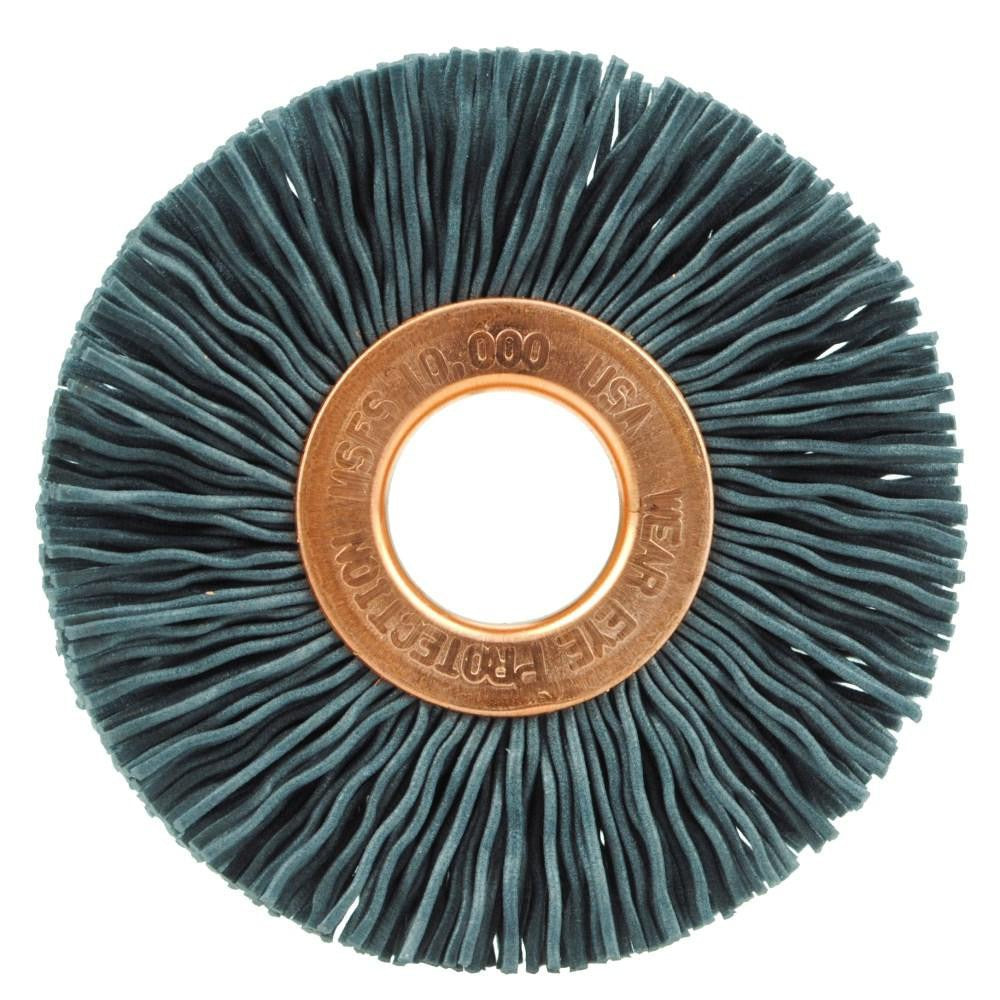 WEILER Weiler 17633 Wheel Brush 2 in Crimped Nylon 120 Grit