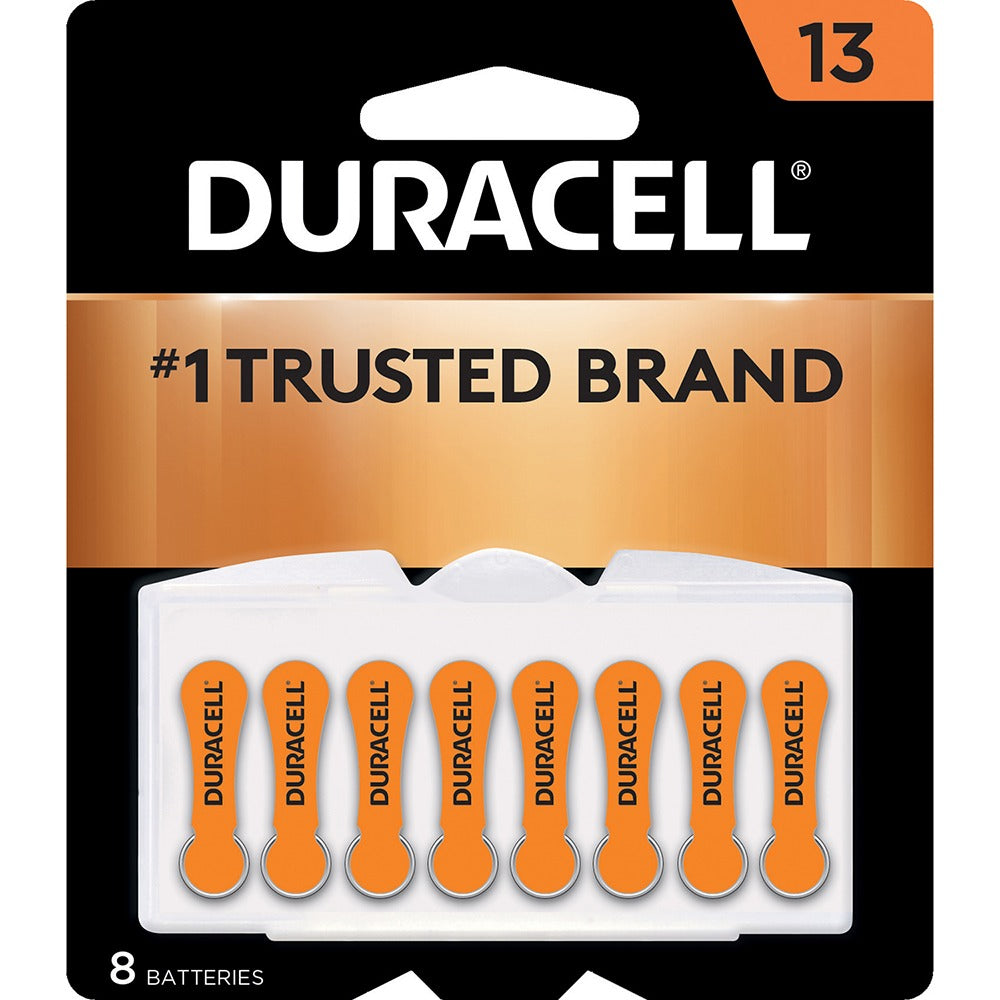 DURACELL Duracell Size 13 Zinc Air Hearing Aid Battery 1.4V 8 Pack