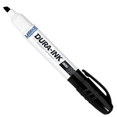 Markal 96529 Dura-Ink 55 Permanent Ink Marker with Medium Chisel Tip, Black Pack of 12