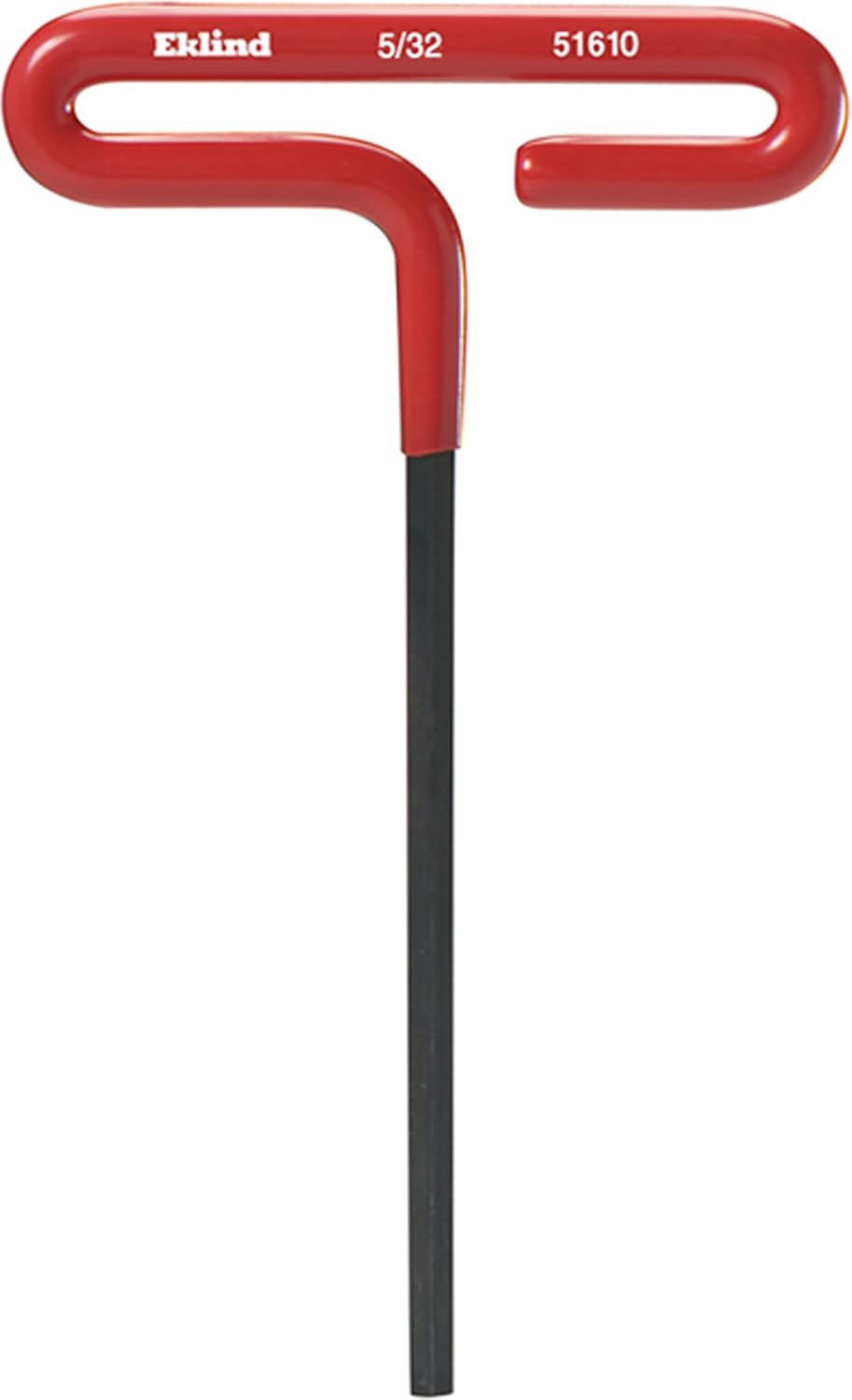 Eklind Tool 51610 Individual Cushion Grip Hex T-Key 5/32 Inches 6 Inches Long Black Oxide