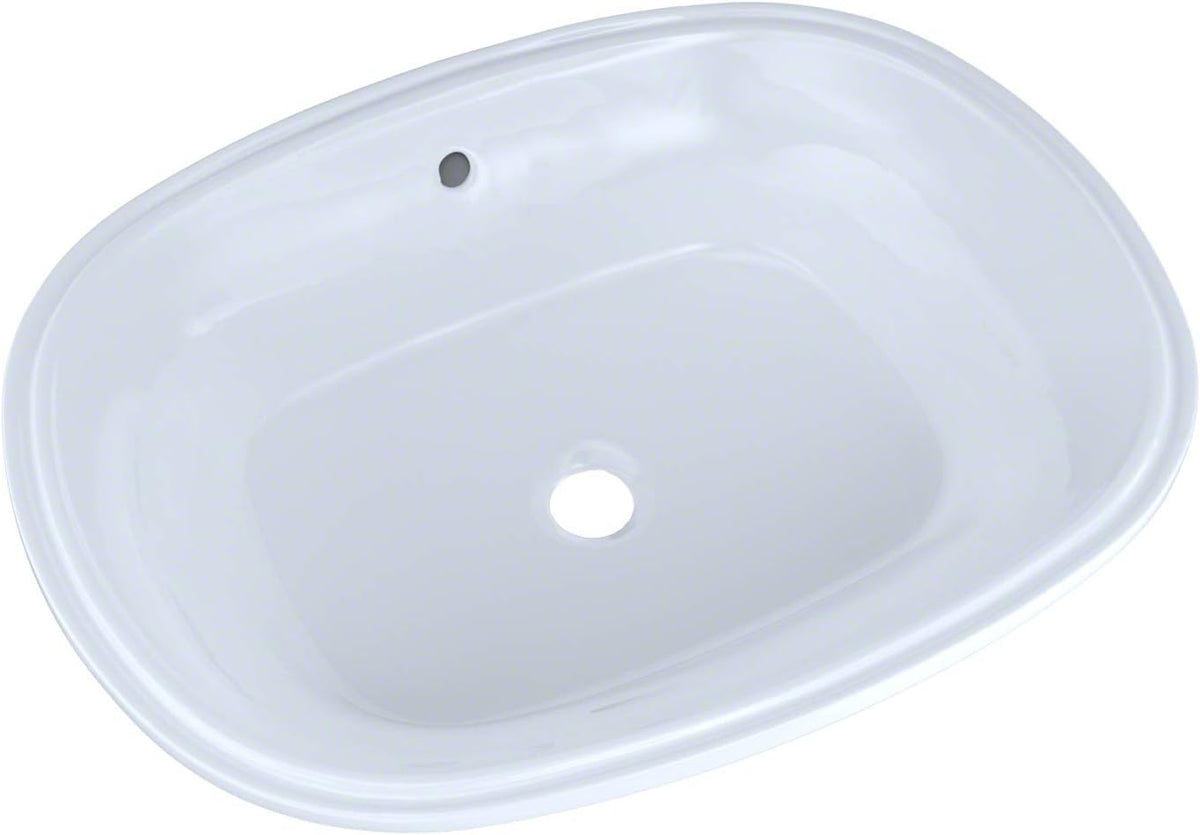 Toto LT481G#01 Maris Undercounter Lavatory Sink with SanaGloss, Cotton