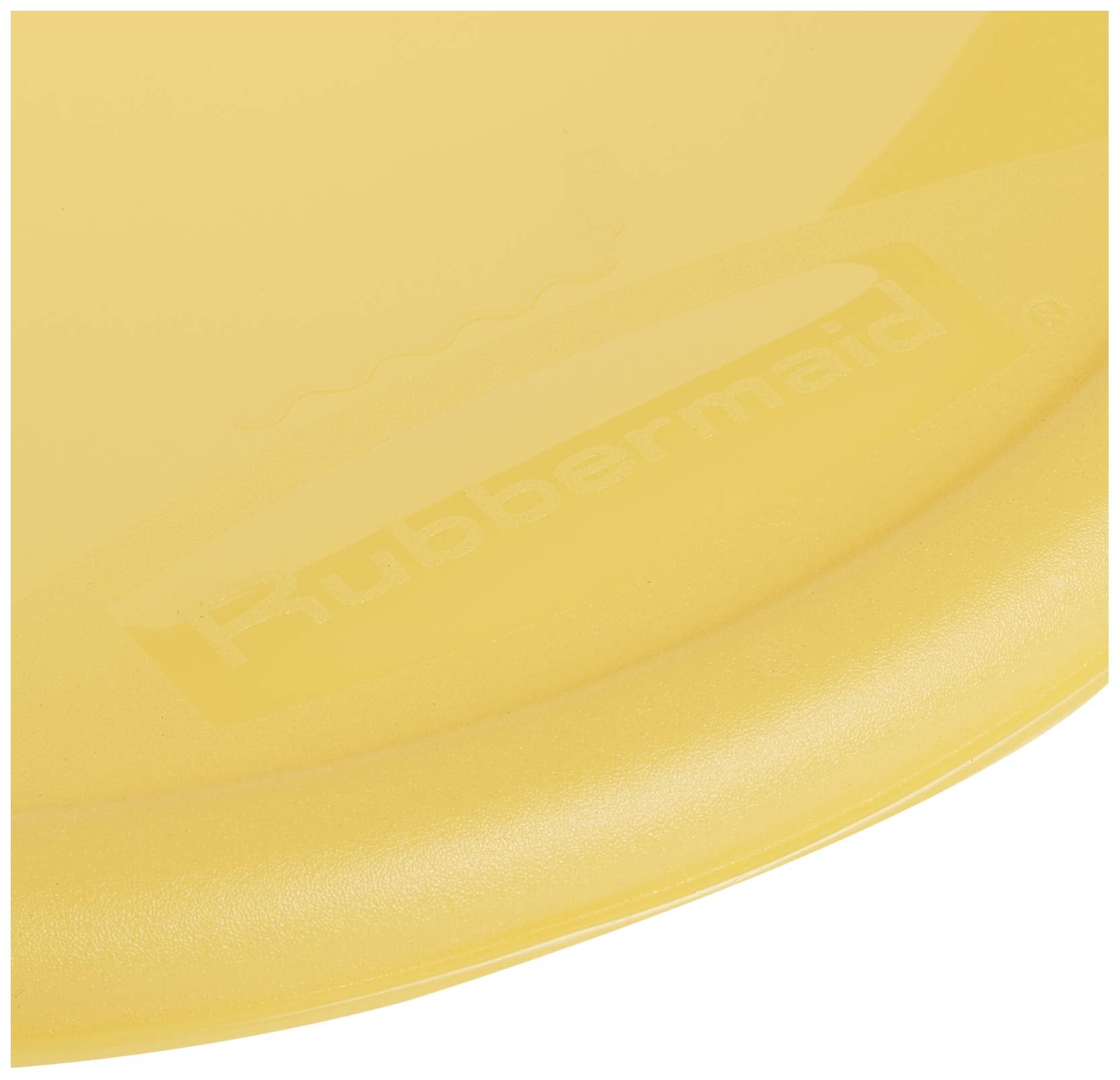 Rubbermaid FG573000YEL Round Storage Container Lid Power 1 Count Pack of 2