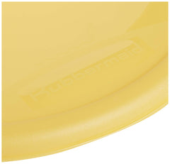 Rubbermaid FG573000YEL Round Storage Container Lid Power 1 Count Pack of 2