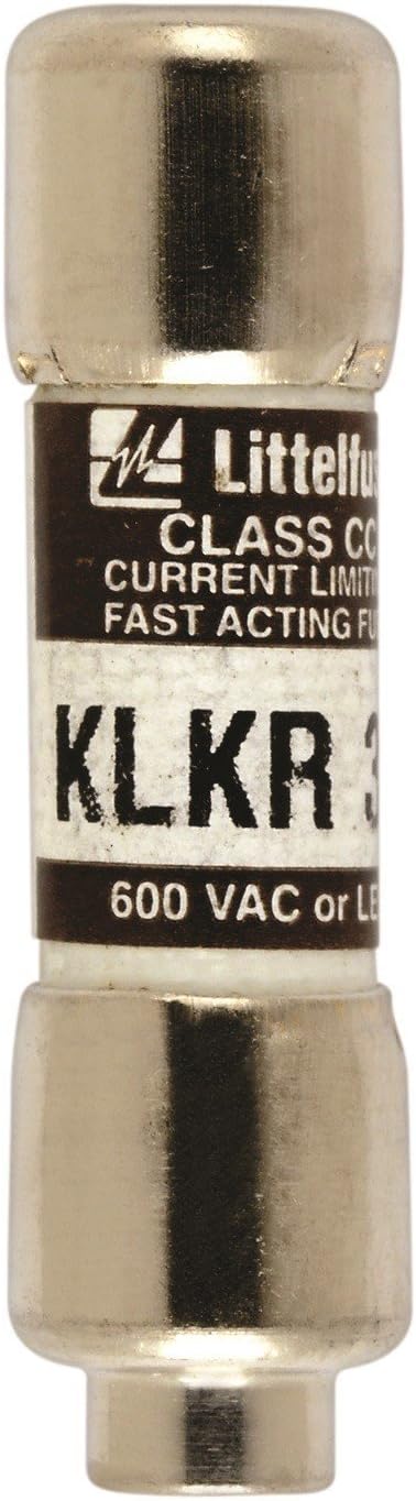 Littelfuse KLKR025 25 Amp 600V Fast-Acting Class CC Fuse