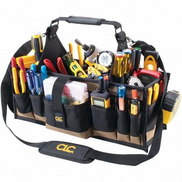 CLC CUSTOM LEATHER CRAFT Clc 1530 43-pocket Polyester Tool Tote with Parts Tray