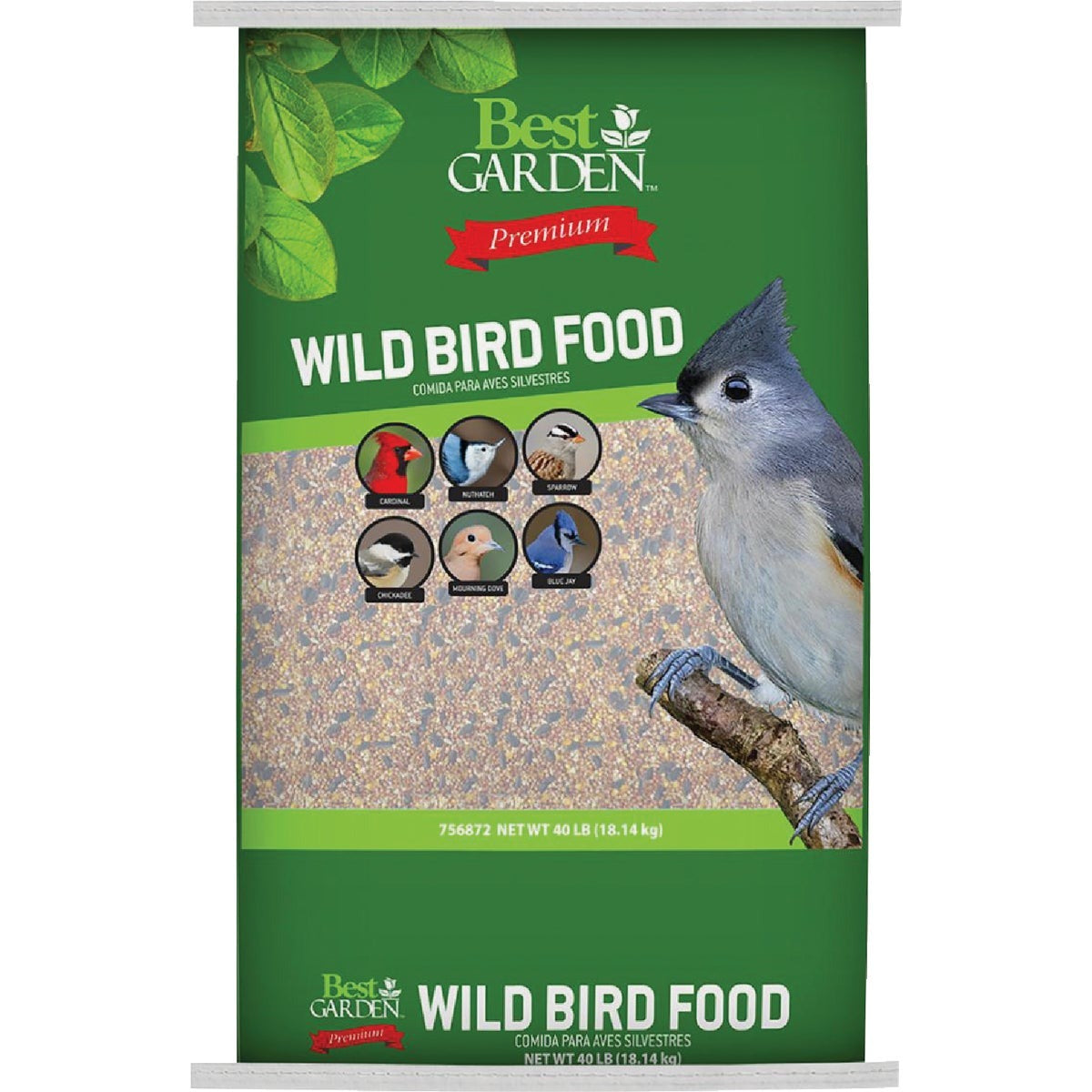 BEST GARDEN Best Garden 90053 Wild Bird Seed Mix 40 Pounds