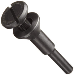 Weiler 56490 Mounting Mandrel For Cut-Off Wheels 3/8 in Arbor Hole 1/4 in Stem