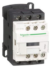 Schneider Electric LC1D18G7 600 VAC 18 Amp 3-Pole 1NO 1NC Screw Terminal Full Voltage Non-Reversing IEC Contactor