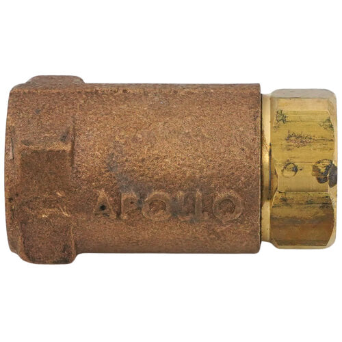 Apollo Valves 6110201 3/8 Inch Bronze FNPT x MNPT Check Valve