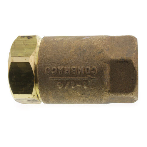 Apollo Valves 6110601 Threaded Bronze Spring Check Valve 1-1/4 Inch