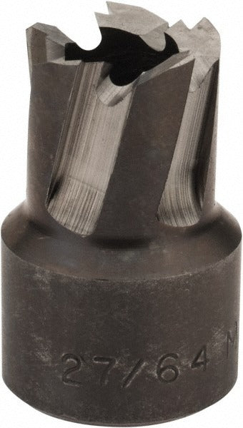 HOUGEN Hougen 11111 Annular Cutter 27/64 in Hss Bright
