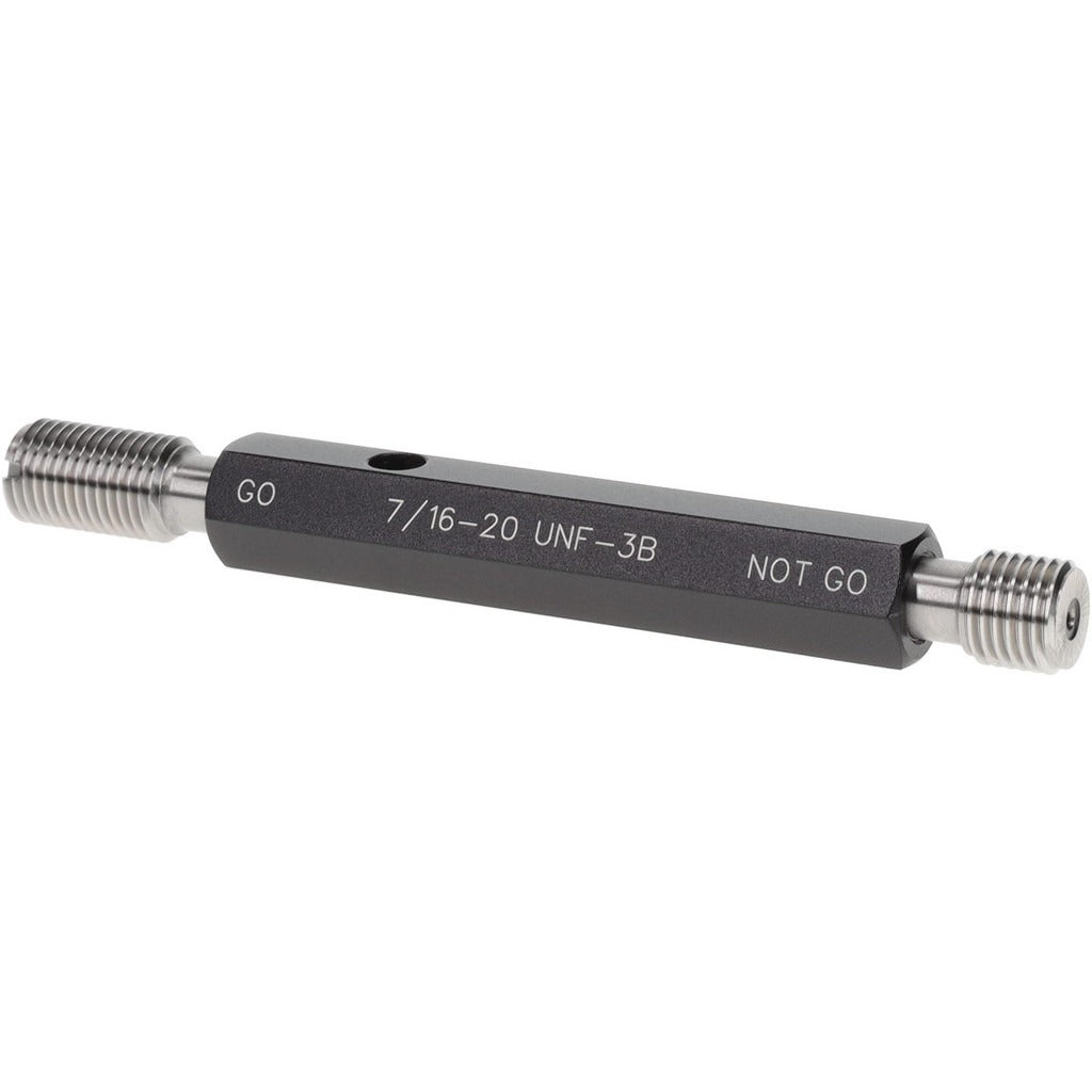 SPIROTHERM Spi 34-396-2 Plug Thread Gage 7/16-20 3B Class Go No Go