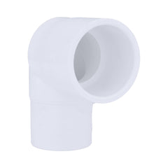 Charlotte Pipe PVC023041000 Plastic Elbow 90 Degree, 1-1/4 inch x 1-1/4 inch, PVC, Spigot x Socket, Schedule 40