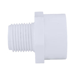 Charlotte Pipe PVC021100500 1/2 x 3/4 - SCH40 PVC Adapter (Male) - MIP x Slip