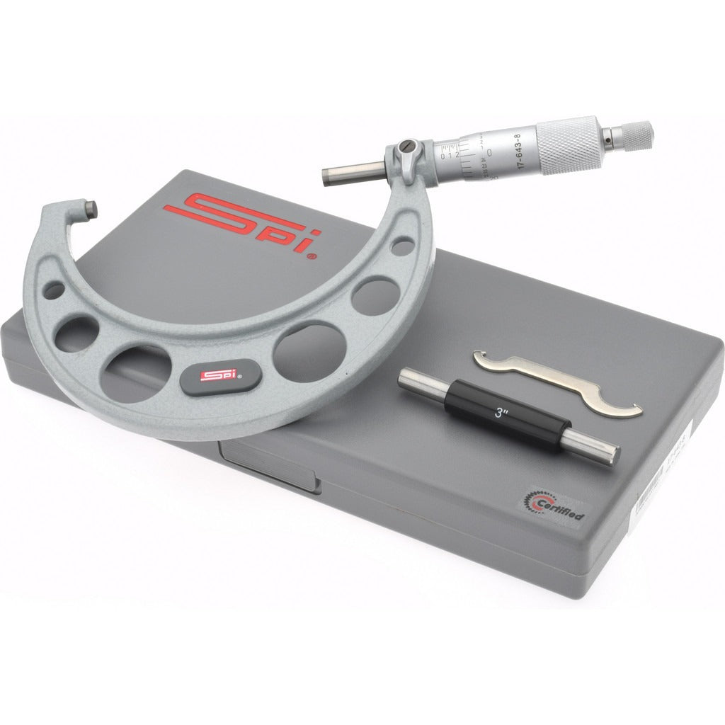 SPIROTHERM Spi CMS161205005 Outside Micrometer 4 Inch