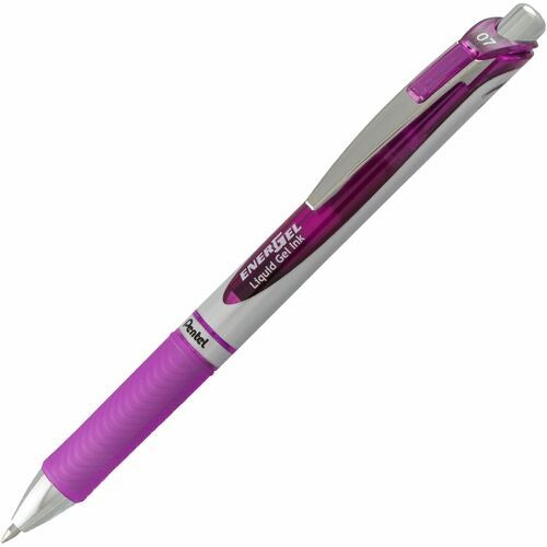 PENTEL Pentel PENBL77V Energel Gel Pen 0.7mm Violet Ink