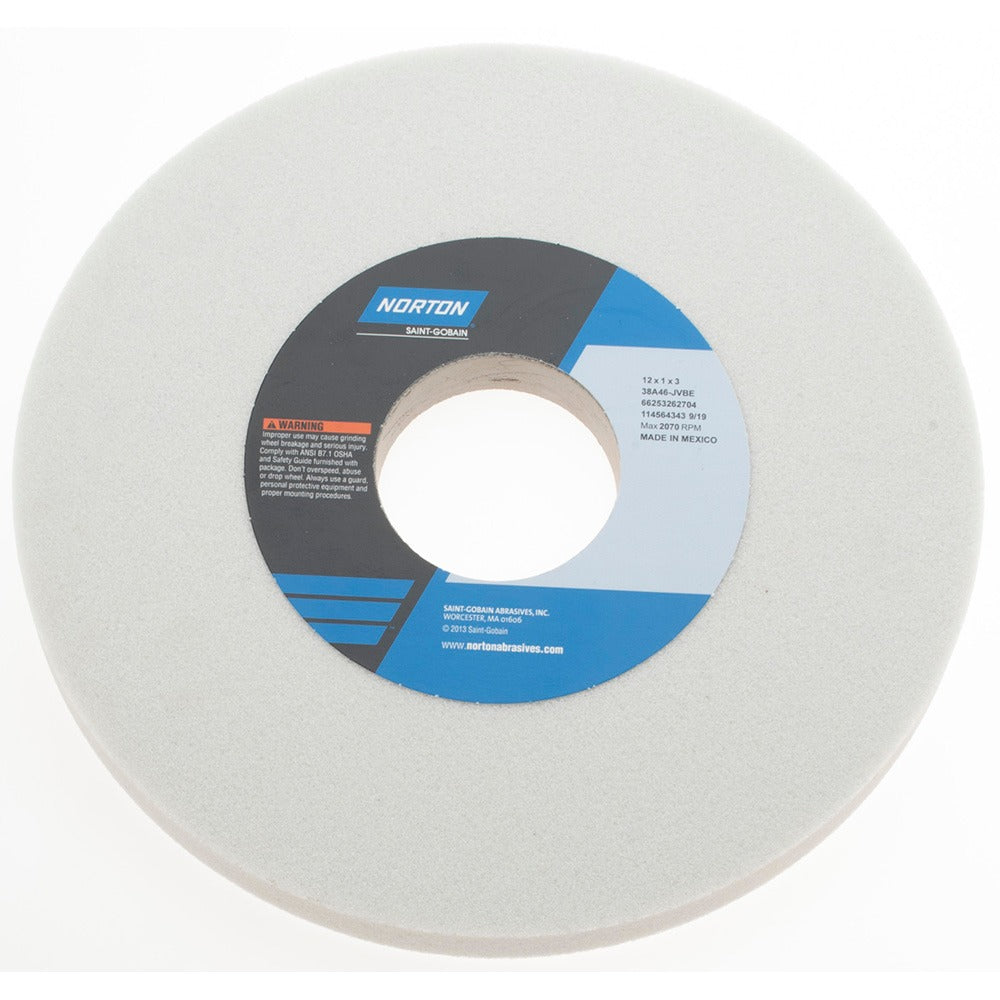 NORTON Norton 66253262704 Surface Grinding Wheel 12in 46 Grit
