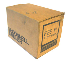 Mcdonnell & Miller FS5-1 Flow Switch Low Flow Rate Sensitivity 1 FNPT