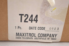 MAXITROL T244 Selectrastat Wall Mount 55-90 Degree F Temperature Range