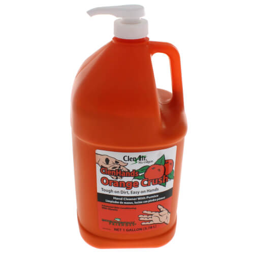 Nu-Calgon 61201 ClenHands Hand Cleaner w Pumice Orange Crush 1 Gallon