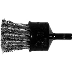 Pferd 83098 1 Inch Knot Wire End Brush Stainless Steel .014 Wire 1/4 Inch Shank