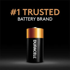 Duracell DURMN1300B2Z CopperTop D Alkaline Batteries 1.5V 2/Pack