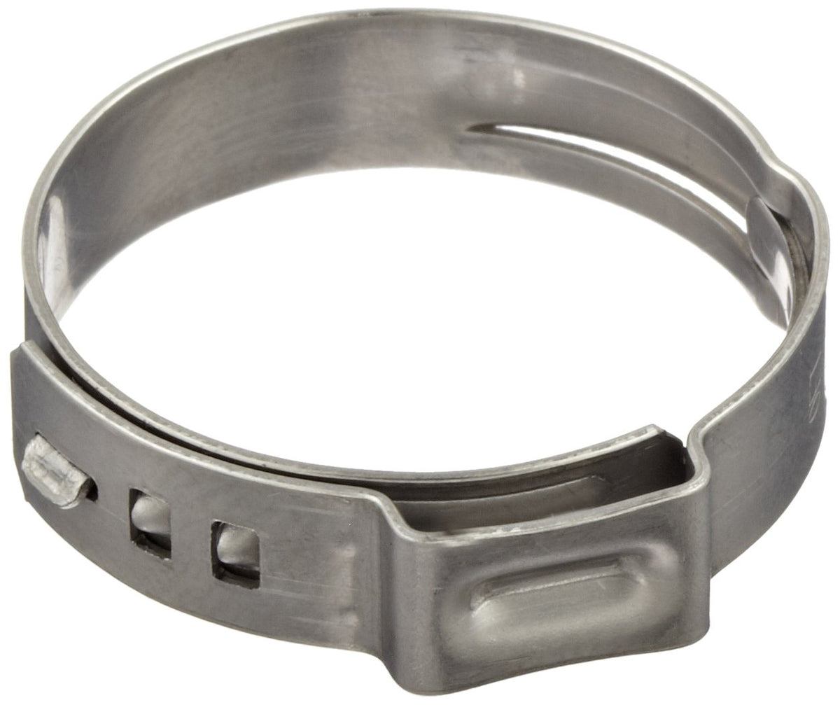 Oetiker 16705000 Stainless Steel Hose Clamp One Ear 7 mm Band Width 34.9 mm - 38.1 mm Hose OD Range