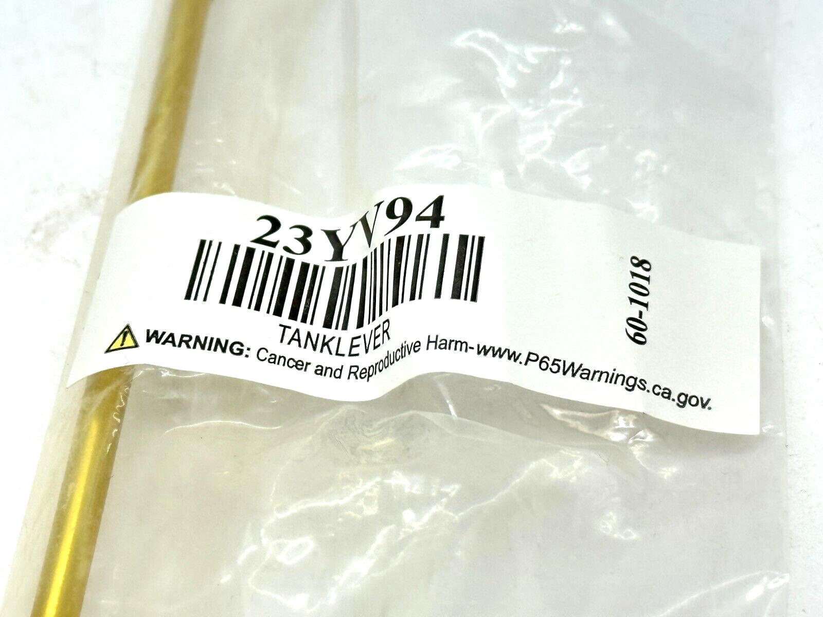KISSLER Kissler 60-1018 Toilet Tank Lever Single Replacement 60-1018