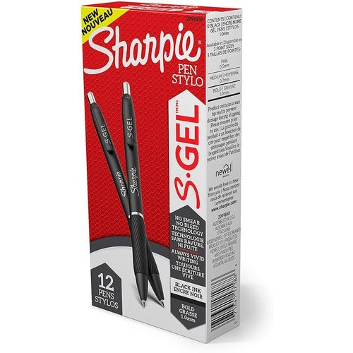 SHARPIE Newell Brands SAN2096159 Retractable Gel Pen 12 Pack