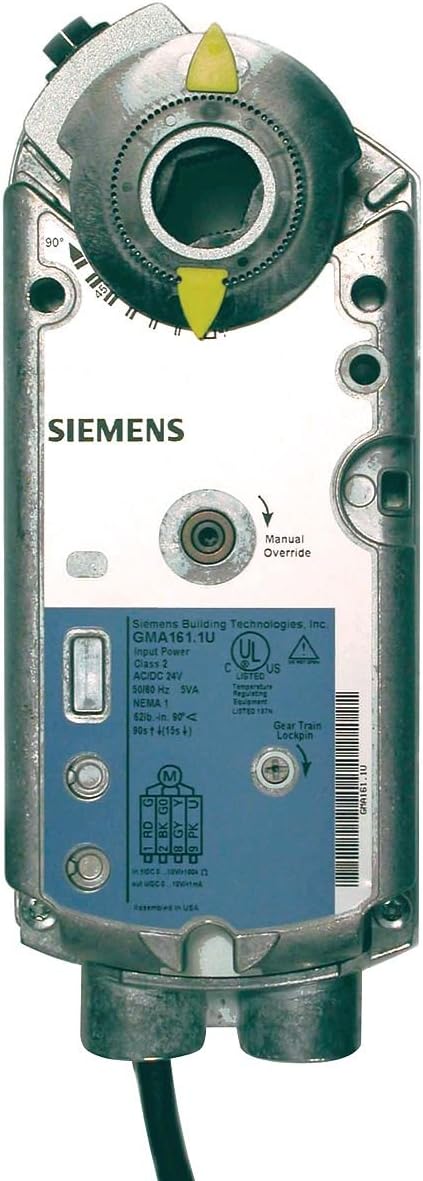 Siemens GMA126.1P Actuator, 2P,SR,PLENUM