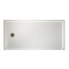 Swan SB03060RM.010 Shower Base Swanstone Rectangular White 30 x 60 Inch