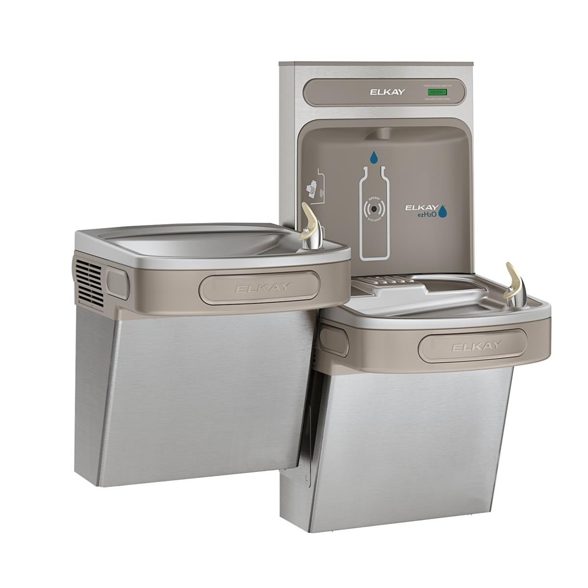 BSC PREFERRED Bsc Preferred EZSTL8WSSK Bi-level Ada Bottle Filling Station