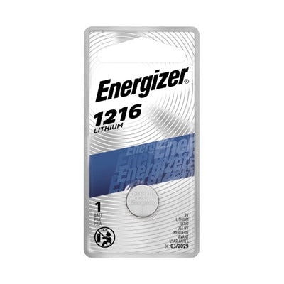 ENERGIZER Eveready Battery Co ECR1216BP 3V Lithium Coin Cell Battery