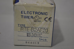 IDEC RTE-B2AF20 Solid-State Analog Timer 120/240V Multifunction