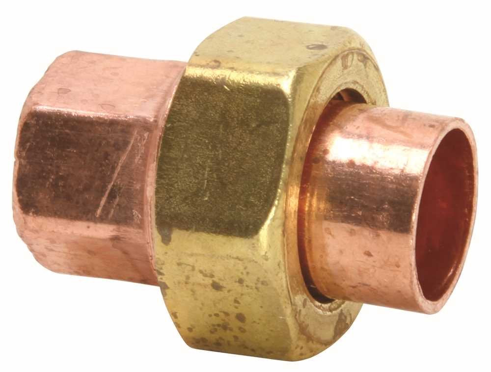 MUELLER W08004 3/4 Inch Sweat Union Plumbing Connection