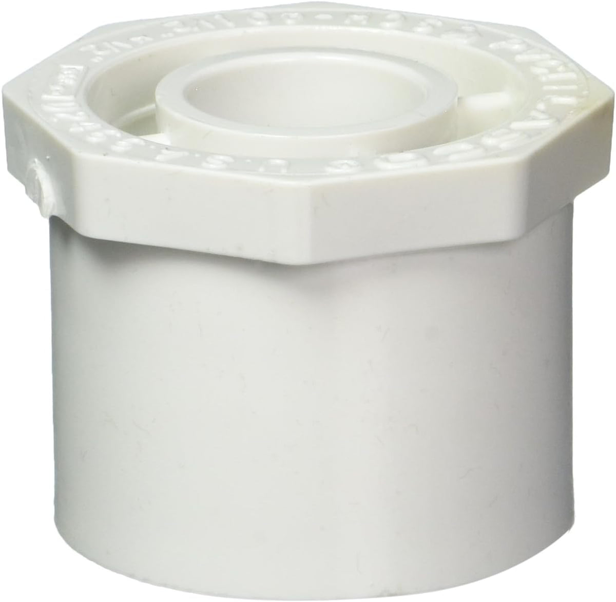 LASCO 437-209 Bushing Reducer 1-1/2 Inch x 1/2 Inch SPxS PVC