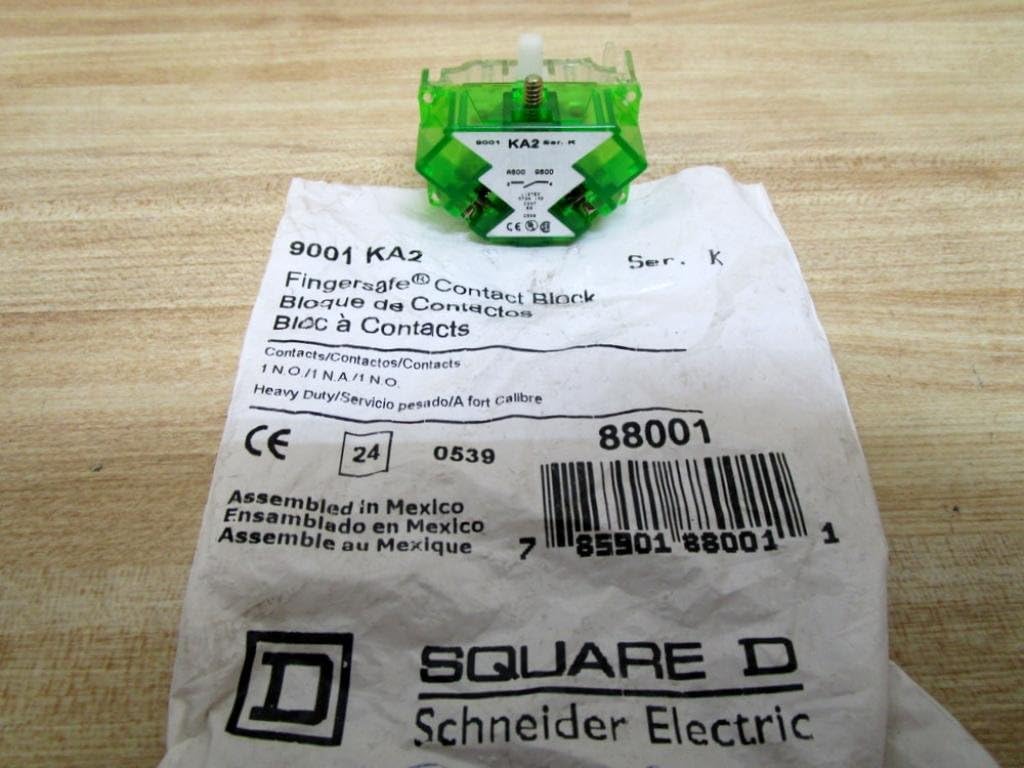 Schneider Electric 9001KA2 Pushbutton Contact 10 Amp 600 VAC 30mm Electrical Box